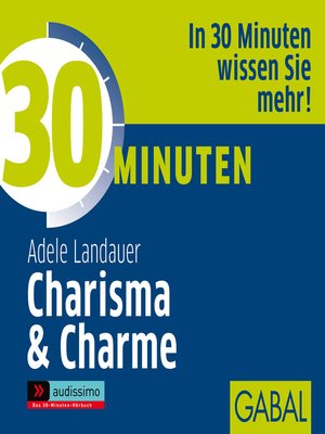 cover image of 30 Minuten Charisma & Charme